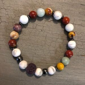 Stay Wild Earth Child Crystal Healing Bracelet